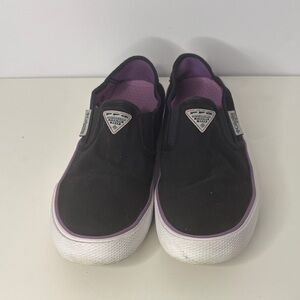 Columbia Black and Purple Women's Sneakers